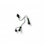 Conector en forma de t exterior verde 40 cm