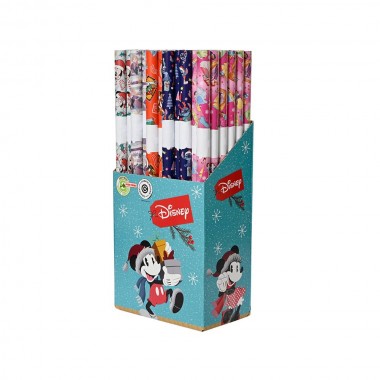 Papel de regalo disney, colores surtidos