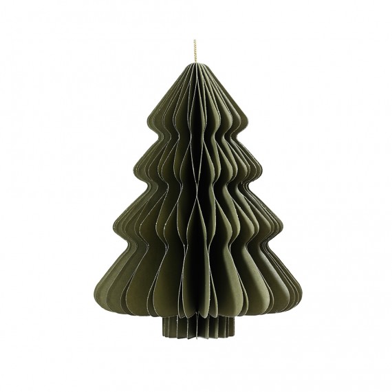 Árbol de papel verde ø30 x 40 cm