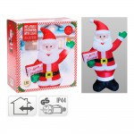 Santa merry christmas hinchable 75 x 50 x 125 cm