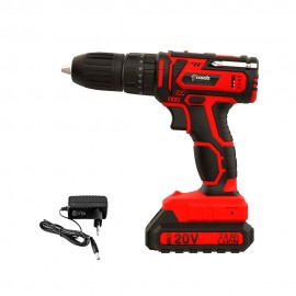 Taladro percutor / atornillador cid2050b 20 v incluye bateria + cargador