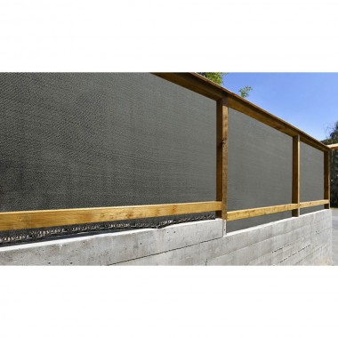 Malla ocultación antracita 2 x 5 m
