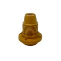 Portalámpras e14 asf todo rosca + 2 arandelas, oro brillante