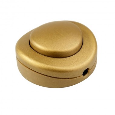 Interruptor eléctrico de pié, 2,5 a 250 v, oro