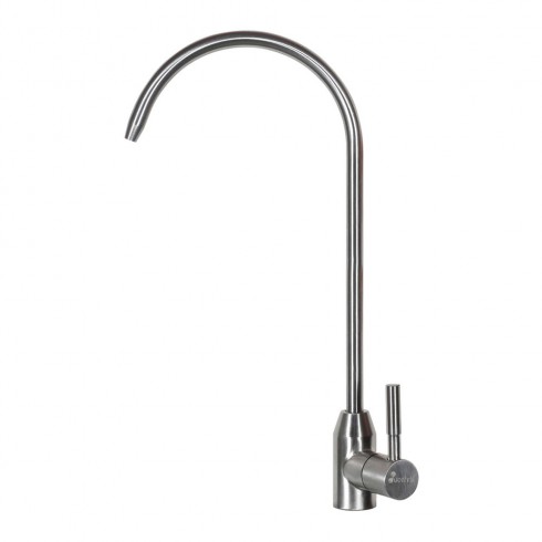 Grifo osmosis 1 agua, plateado cepillado