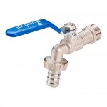 Grifo esfera, racor manguera, 1/2" x 3/4"