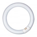 Tubo fluorescente circular 40w, g10q, 6500 k luz fria ø400 mm