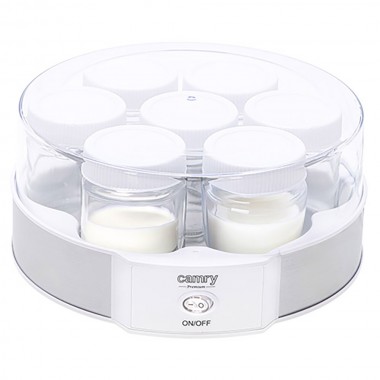 Yogurtera cr4519, blanca, 20 w, ø24 x 11,5 cm