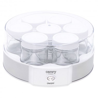 Yogurtera cr4519, blanca, 20 w, ø24 x 11,5 cm