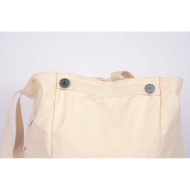 Bolso tote bag "milan® gigante 403 since 1918" beige
