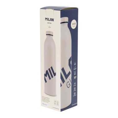 Botella isotérmica de acero inoxidable 0,946 l colección "milan® gigante 403 since 1918" beige