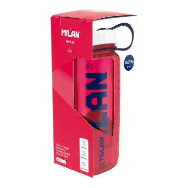 Botella de tritán 0,65 l ""milan nata® 624" rosa