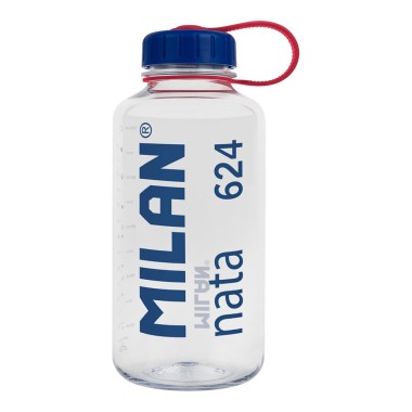 Botella de tritán 1 l " nata 624" transparente