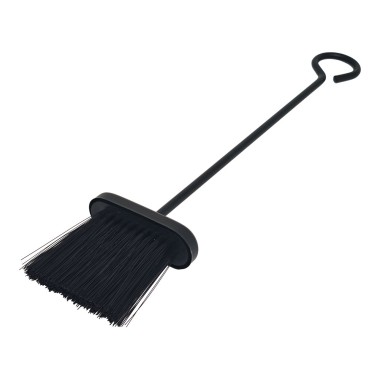 Cepillo para chimenea color negro 10 x 4 x 46 cm