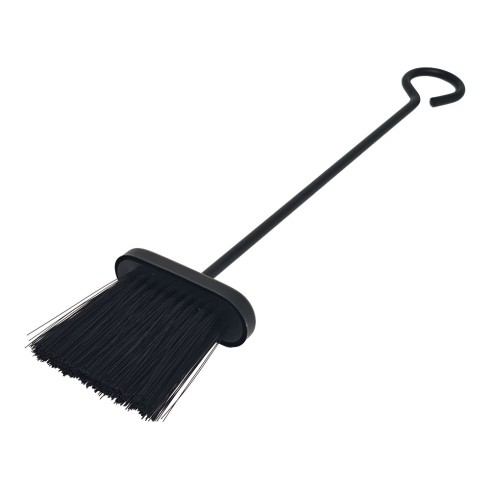 Cepillo para chimenea color negro 10 x 4 x 46 cm
