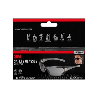 Gafas de seguridad virtua ap, lente gris