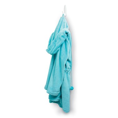 Gancho de diseño para baño, grande, 1 ud + 2 tiras, carga máx 2,2 kg
