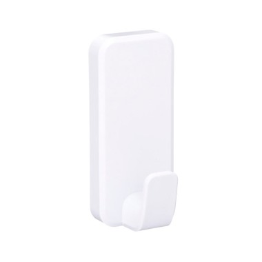 Gancho para utensilios, extragrande, blanco, 1 ud + 2 tiras, máx 4,5 kg