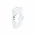 Mini gancho decorativo, transparente, 20 uds + 24 tiras