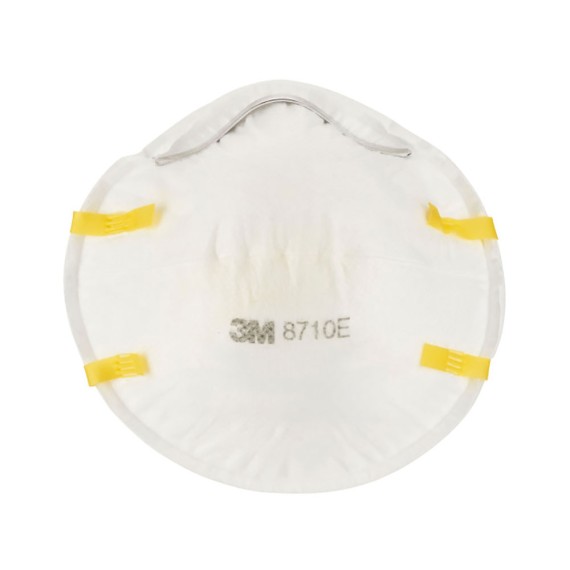 Mascarilla para partículas 8710e, sin válvula, ffp1, 3 uds
