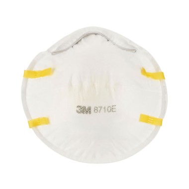 Mascarilla para partículas 8710e, sin válvula, ffp1, 3 uds