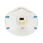 Mascarilla para partículas 8822, ffp2, con válvula, 3 uds