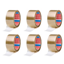 Cinta de embalar transparente 28 micras 50 mm x 66 m, 6 uds