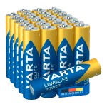 Pila alkalina longlife power aaa - lr03 (caja 24 uds) ø10,5 x 44,5 mm