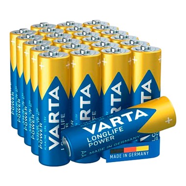 Pila alkalina longlife power aa - lr06 (caja 24 unid.) ø14,5 x 50,5 mm