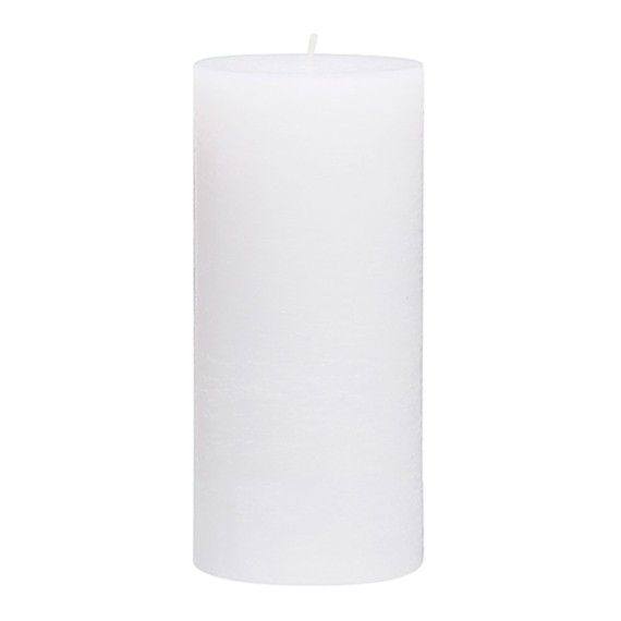 Vela blanca ø55 x 120 mm