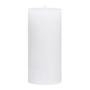 Vela blanca ø55 x 120 mm