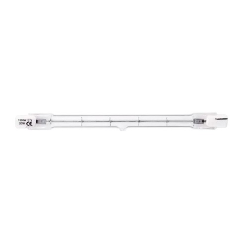 Lámpara halógena lineal r7s 254 mm 1500 w 2700 k 25000 lm 240 v