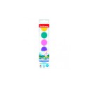 Acuarelas estuche 6 colores perlados