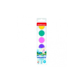 Acuarelas estuche 6 colores perlados