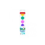 Acuarelas estuche 6 colores perlados