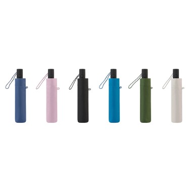 Paraguas automático liso con uv 50+, colores surtidos