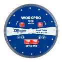 Disco de corte, diamante, diente continuo, profi, ø125 x 22,2 x 10 mm