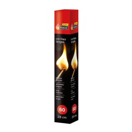 Okfuego cerillas largas 28 cm 60 uds