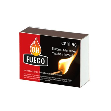 Cerillas de cocina 100 uds x 3 cajas