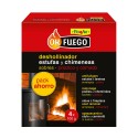 Deshollinador en sobres para estufas y chimeneas 4 uds x 100 g