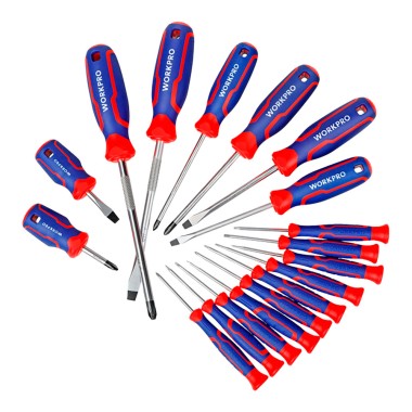 Destornilladores, juego 18 piezas