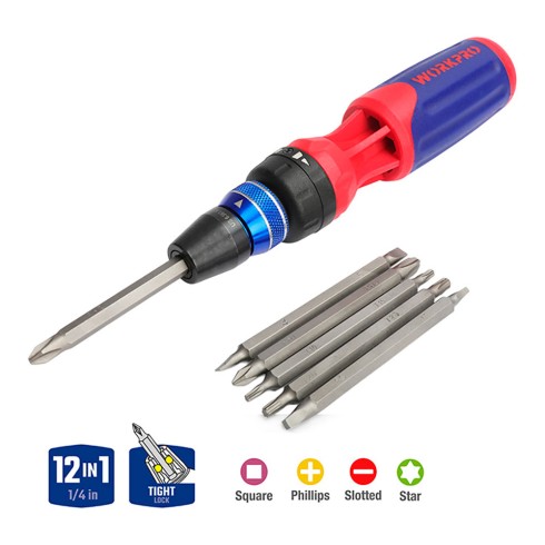 Destornillador carraca 12 en 1