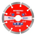 Disco corte diamante, diente segmentado, basic, ø115 x 22,2 x 7 mm