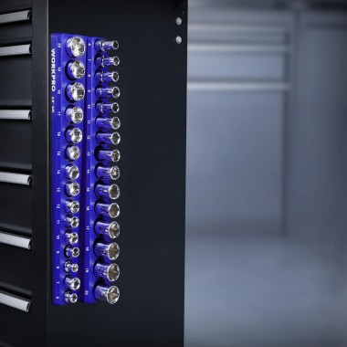 Organizador magnético vacío para vasos de 3/8" estándar