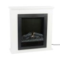 Estufa/chimenea eléctrica con repisa modelo lugano 1800 w