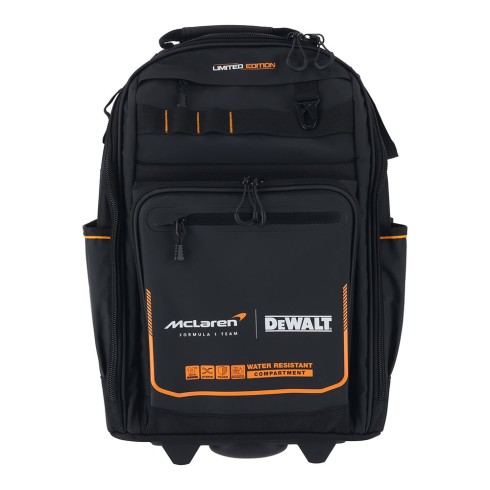 Mochila portaherramientas con ruedas, edición mclaren, ip54, 35 x 24 x 54 cm