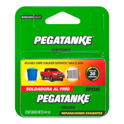 Pegamento epóxico bi-componente negro, 44 ml
