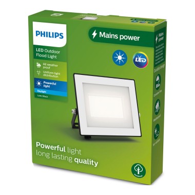 Foco proyector lois 30 w 5000 k 3200 lm negro