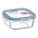 Fiambrera borosilicato cuadrada hermética 500 ml