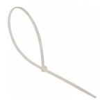 Brida nylon 2,5 x 200 mm natural, 100 uds